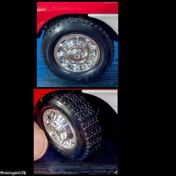 ▪️VTG▪️ROAD LEGENDS▪️1.18 Coll Die-Cast Metal 1957 Chevrolet CORVETTE Model - Picture 8 of 13